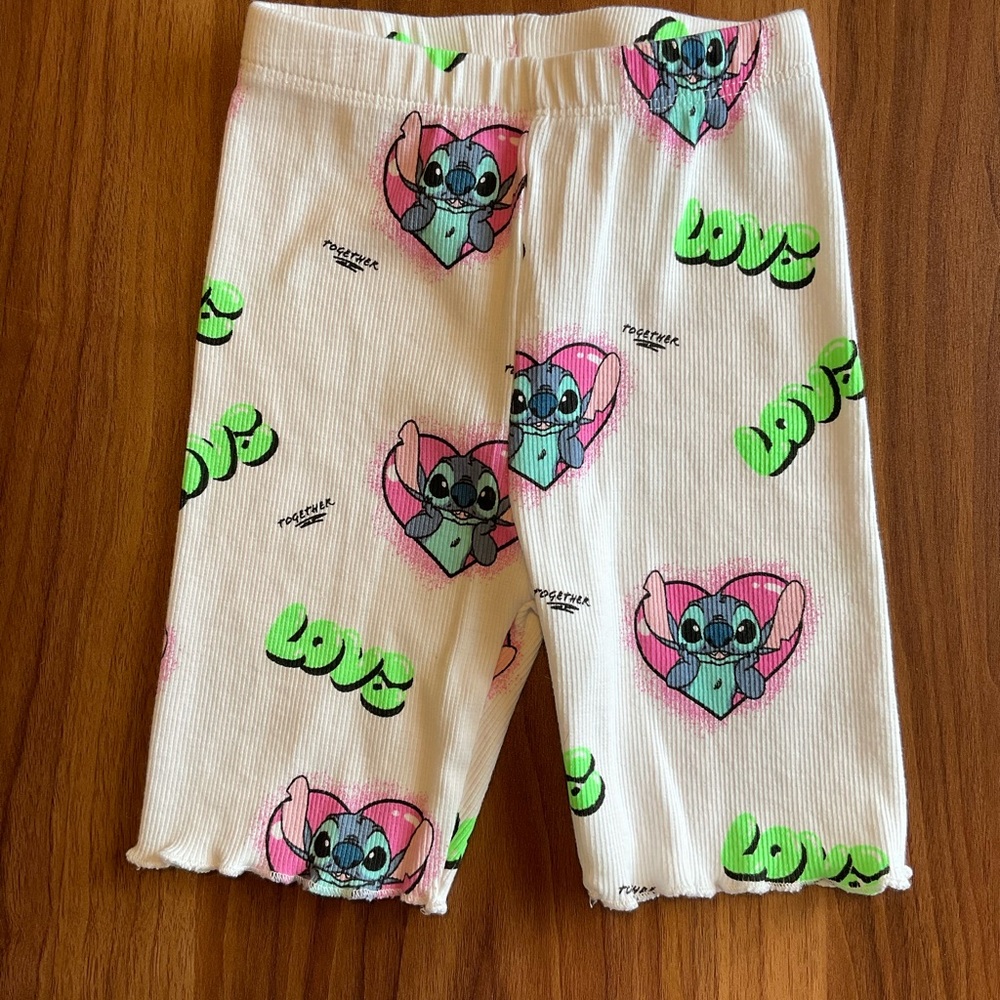 Zara 3-4Y Stitch Biker Shorts